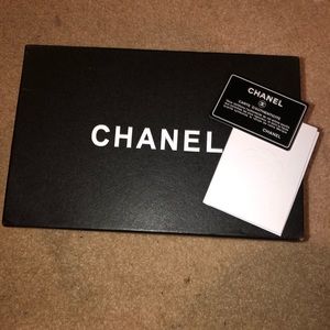 Chanel Shoebox and Authenticity Card